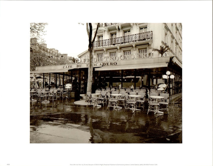 Paris After The Rain I by Sondra Wampler - 11 X 14 Inches (Art Print)