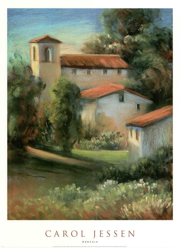 Abbazia by Carol Jessen - 18 X 24 Inches (Art Print)