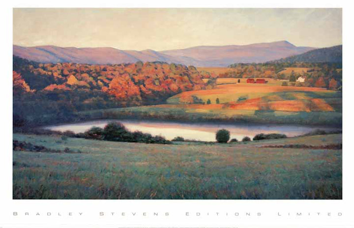 Piedmont Morning by Bradley Stevens - 24 X 36 Inches (Art Print)
