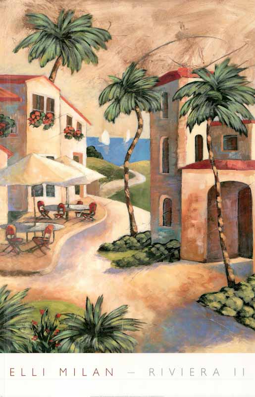 Riviera II by Elli Milan - 24 X 36 Inches (Art Print)