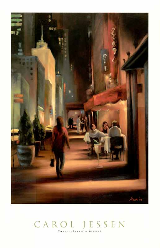 Twenty Seventh Avenue by Carol Jessen - 24 X 36 Inches (Art Print)