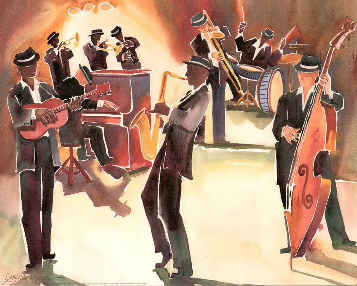 Jazz Classics by Deborah Hoover - 16 X 20 Inches (Art Print)