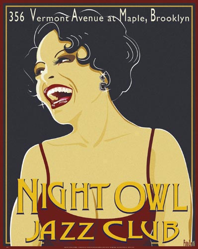 Night Owl by Poto Leifi - 16 X 20 Inches (Art Print)