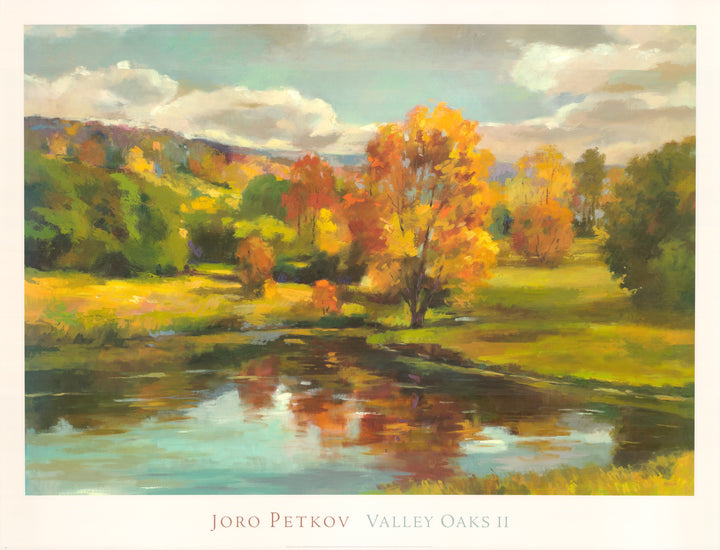 Valley Oaks II by Joro Petkov - 40 X 52 Inches (Art Print)