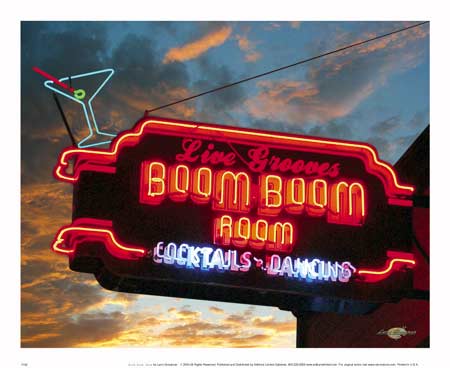 Boom Boom Room by Larry Grossman - 24 X 30 Inches (Art Print)