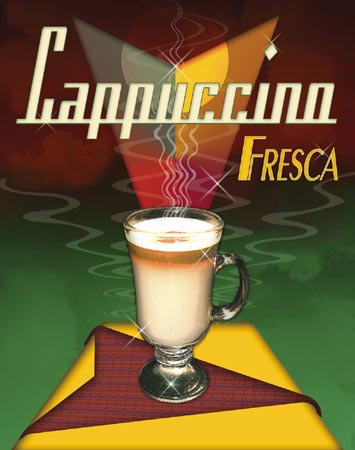 Cappuccino Fresca by Gareau - 11 X 14 Inches (Art Print)