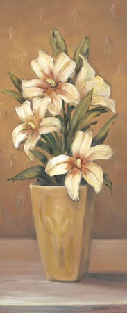 Flores II by Marcoux - 8 X 20 Inches (Art Print)