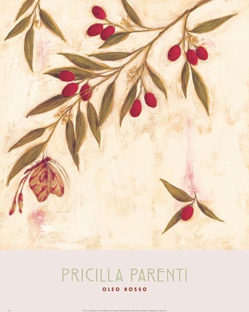 Oleo Rosso by Pricilla Parenti - 16 X 20 Inches (Art Print)