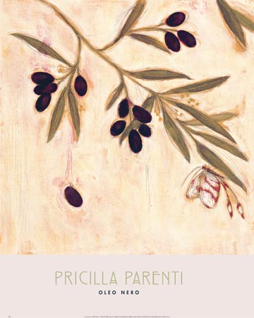 Oleo Nero by Pricilla Parenti - 16 X 20 Inches (Art Print