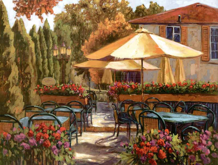 Sunny Cafe II by Nemo - 22 X 28 Inches (Art Print)