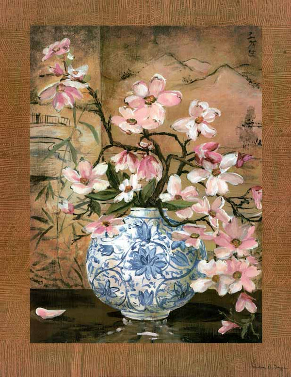 Ming Vase I by Valentina Di Grazzia - 22 X 28 Inches (Art Print)