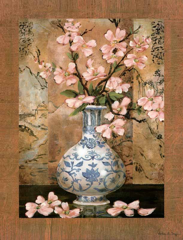 Ming Vase II by Valentina Di Grazzia - 22 X 28 Inches (Art Print)