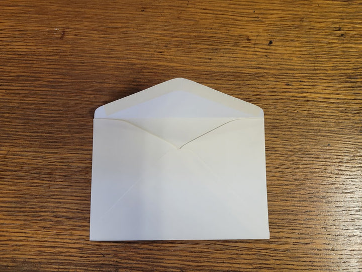 Box of 500 White Envelopes 4 1/2 X 6 5/8 Inches