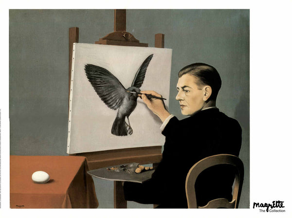 La Clairvoyance, 1936 by René Magritte - 24 X 32 Inches (Art Print)