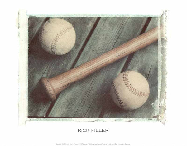 Baseball,1997 by Rick Filler - 11 X 14 Inches (Art Print)