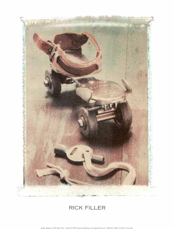 Roller Skates,1997 by Rick Filler - 11 X 14 Inches (Art Print)