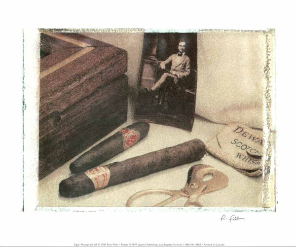 Cigar Photograph V,1997 by Rick Filler - 10 X 12 Inches (Art Print)