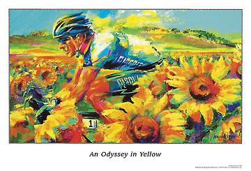 An Odyssey in Yellow by Malcolm Farley - 11 X 14 Inches (Art Print)