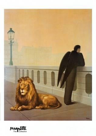 Le Mal du Pays, 1940 by René Magritte - 28 X 40 Inches (Art Print)