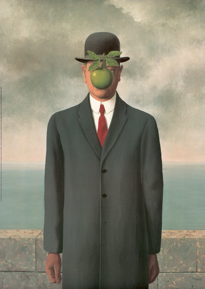 The Son of Man, 1964 by René Magritte - 20 X 28 Inches (Art Print)