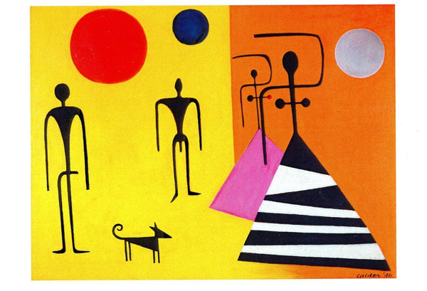 Untitled, 1946 by Alexander Calder - 5 X 7 Inches (Greeting Card)