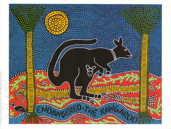 Kangaroo by Felice Regan - 10 X 12 Inches (Art Print)