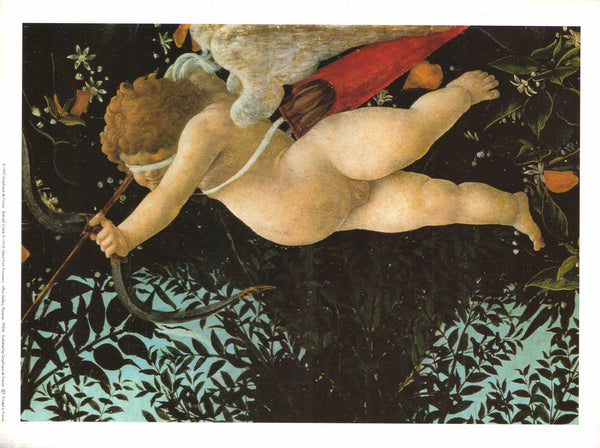 Detail from Primavera by Sandro Botticelli - 9 X 12 Inches (Art Print)