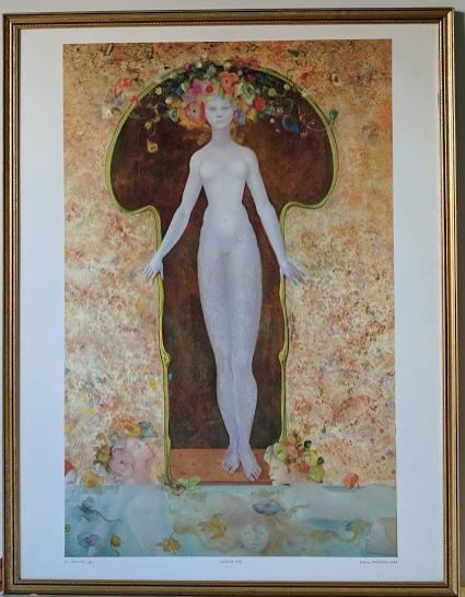 La Serrure, 1965 by Leonor Fini - 25 X 32 Inches (Framed Giclee on Masonite Ready to Hang)