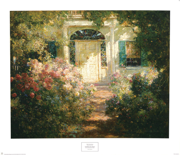 Doorway and Garden, 1894 by Abbott Fuller Graves - 28 X 32 Inches (Art Print)