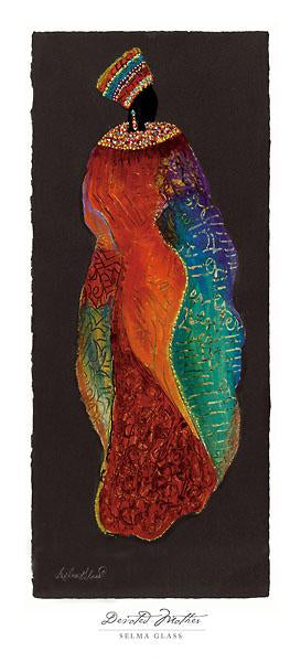 Devoted Mother by Selma Glass -10 X 22 Inches (Art Print)