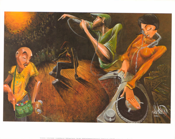 The Get Down by David Garibaldi - 8 X 10 Inches (Art Print)