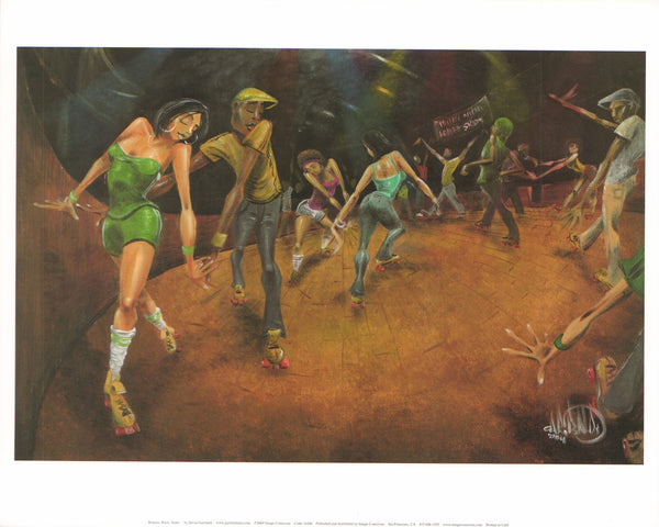 Bounce, Rock, Skate ! by David Garibaldi - 8 X 10 Inches (Art Print)