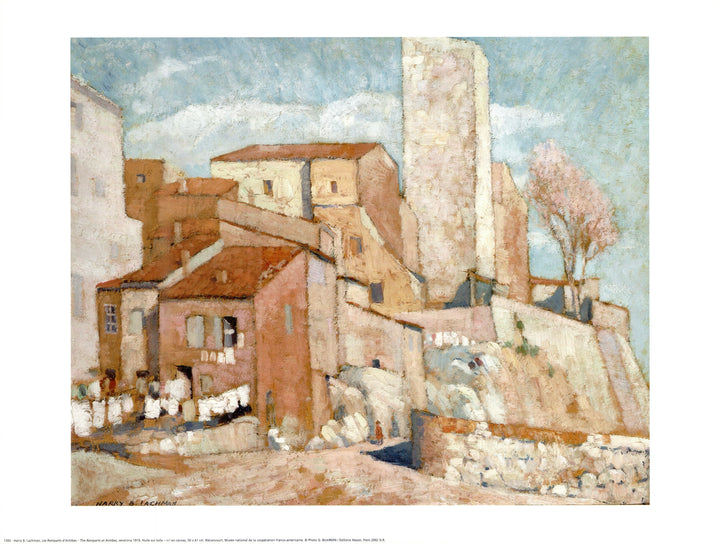 Les Remparts d'Antibes by Harry B. Lachman -24 X 32 Inches (Art Print)