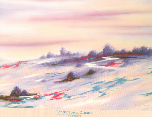 Landscape of Dreams by Auguste - 22 X 28 Inches (Art Print)