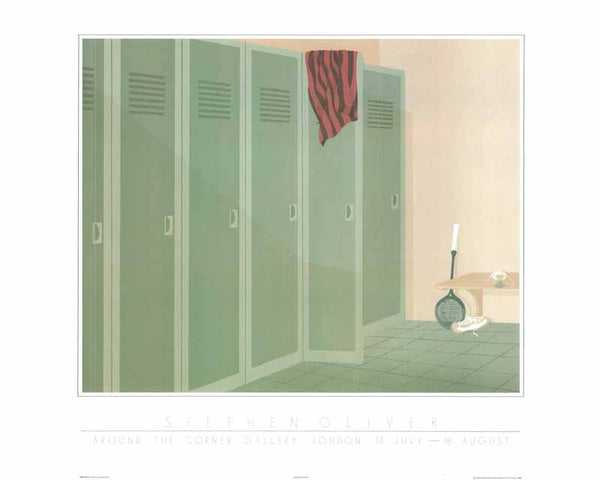 Locker Room I by Stephen Oliver - 22 X 28 Inches  (Art Print)