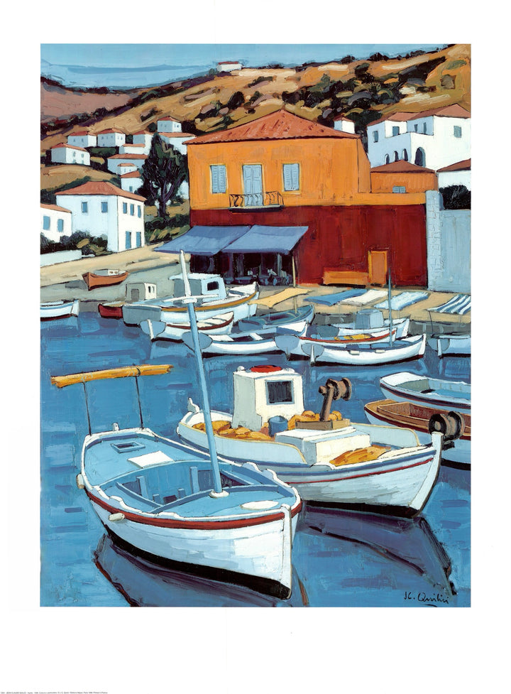 Hydra by Jean-Claude Quilici - 24 X 32 Inches (Art Print)