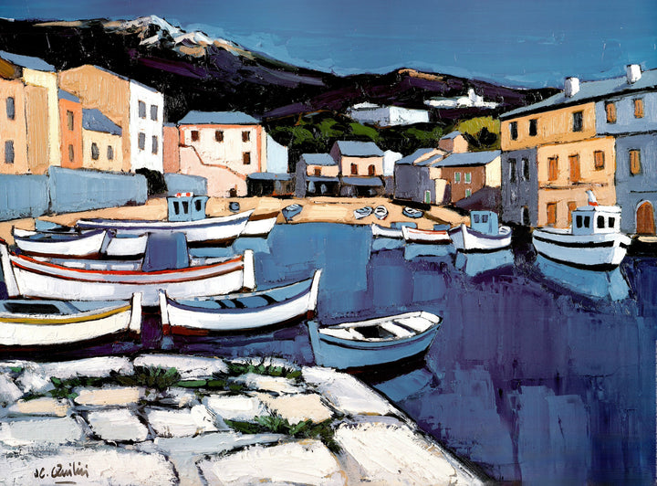 Seascape Of Centuri by Jean-Claude Quilici - 24 X 32 Inches (Offset Lithograph)