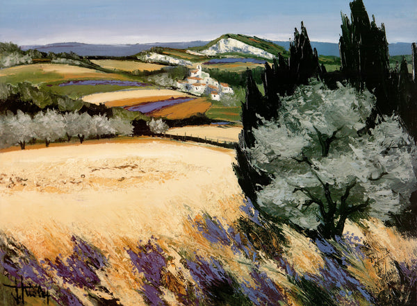 The Summer in Provence by Jean Triolet - 24 X 32 Inches (Art Print)