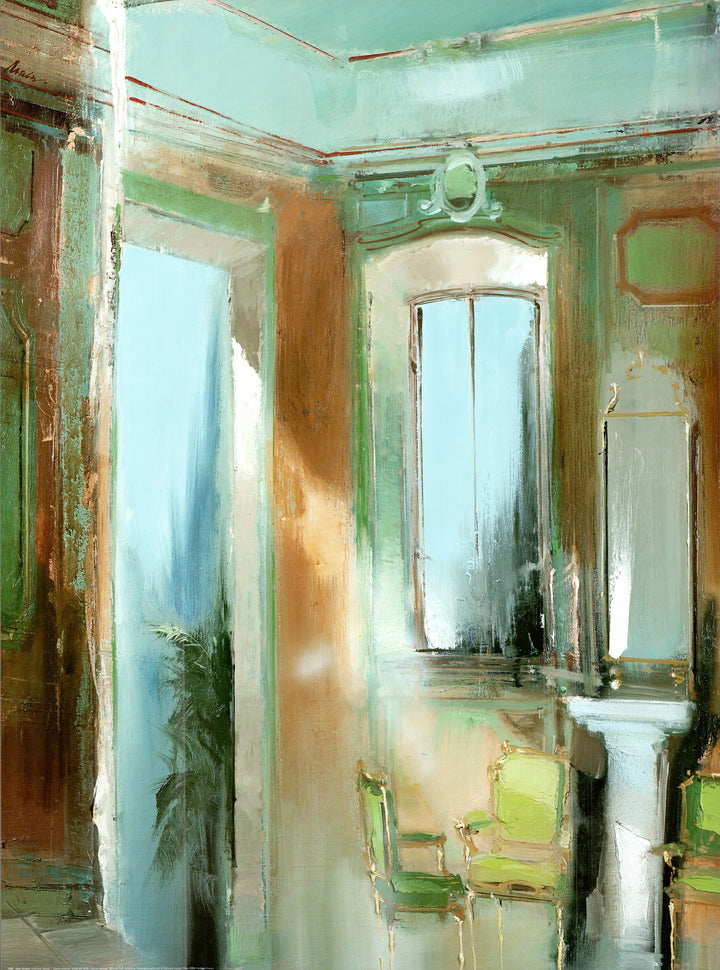 Tuscan Interior by Jean Arcelin - 24 X 32 Inches (Art Print)