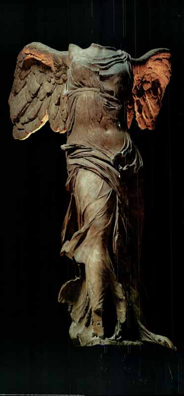 La Victoire de Samothrace, II siecles av. J-C - 20 X 40 Inches (Art Print)