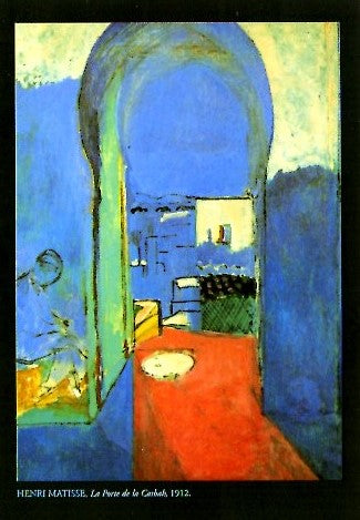 The Door of the Cashbah by Henri Matisse - 27 X 39 Inches (Art Print)