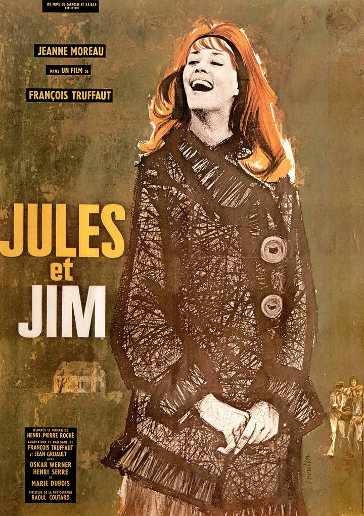 Jules et Jim de Francois Truffaut, 1961 by Christian Broutin - 20 X 28 Inches (Art Print)