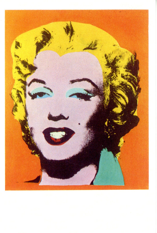 Marilyn Monroe, 1962 by Andy Warhol - 4 X 6 Inches (PostCard / Carte Simple)