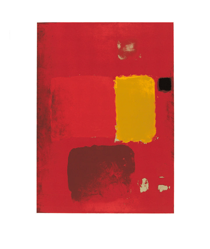 Cadmium Painting by Patrick Heron - 28 X 36 Inches (Silkscreen/Sérigraphie)