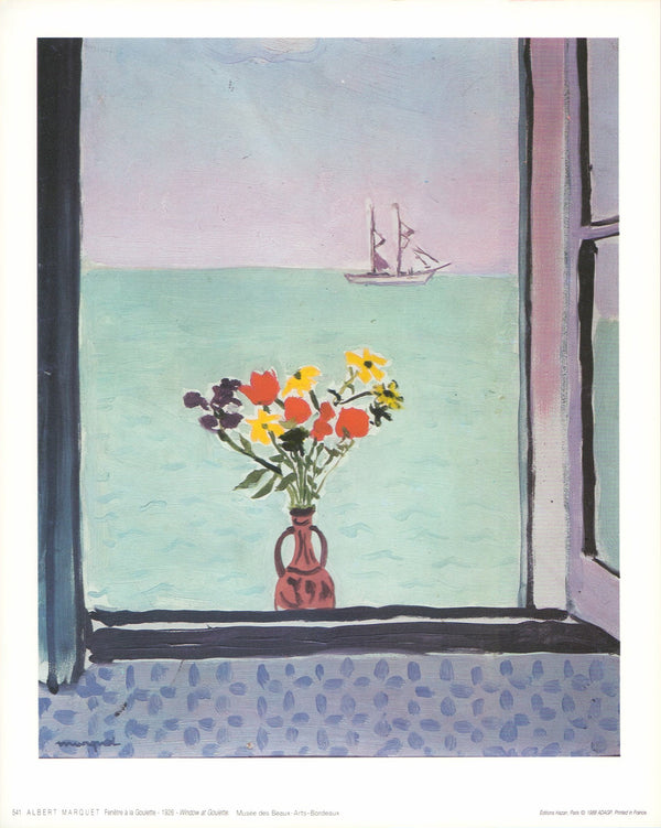 Window at Goulette, 1926 by Albert Marquet - 10 X 12 Inches (Art Print)