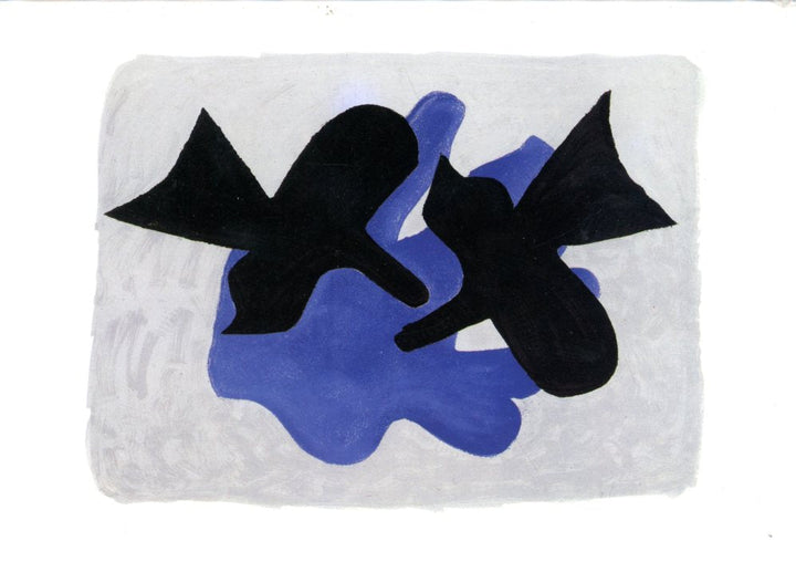 Birds, 1963 by Georges Braque - 5 X 7 Inches (Greeting Card)