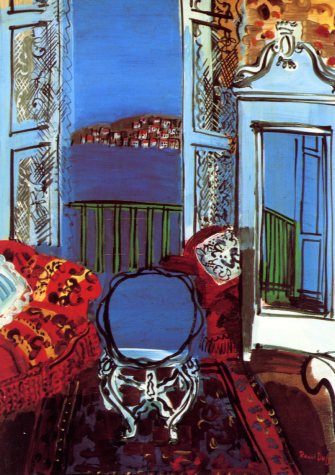 Open Window, Nice, 1928 by Raoul Dufy - 5 X 7 Inches (Greeting Card)