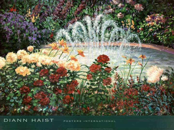 Fountain Series, Mozart Concerto C by Diann Haist - 27 X 36 Inches (Art Print)