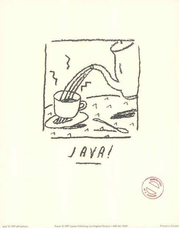 Java by Jeff Jackson - 8 X 10 Inches (Art Print)
