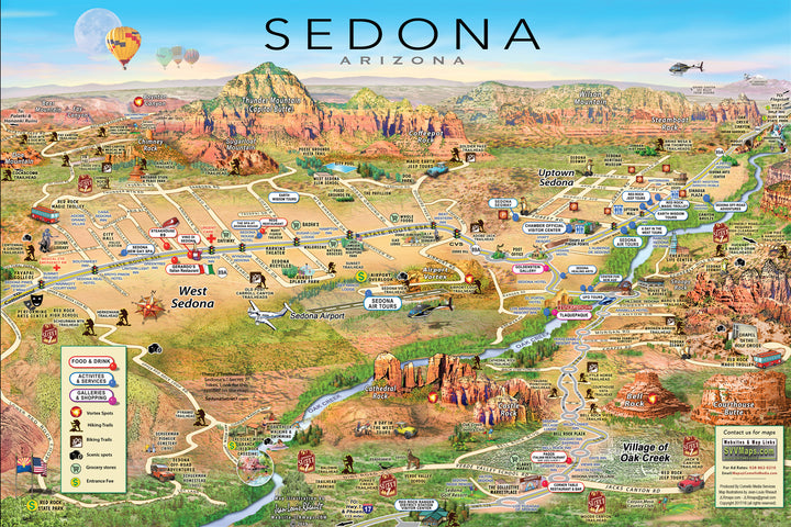Sedona, Arizona, 2019 by Jean-Louis Rheault - 24 X 36 Inches (Art Print)